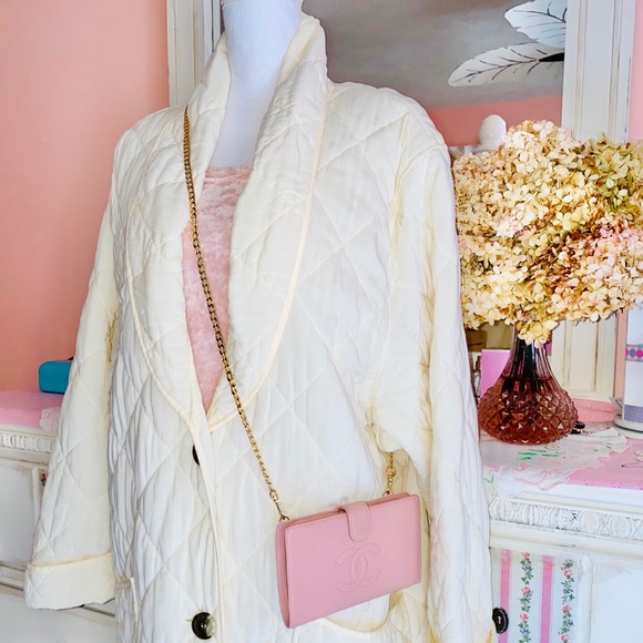 💔 CHANEL caviar skin wallet on a chain woc - Picture 6 of 15